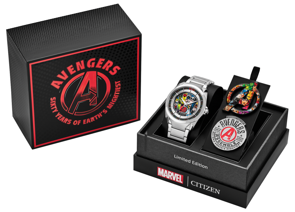 Marvel’s Avengers: Beyond Earth’s Mightiest watch and 2-pin set