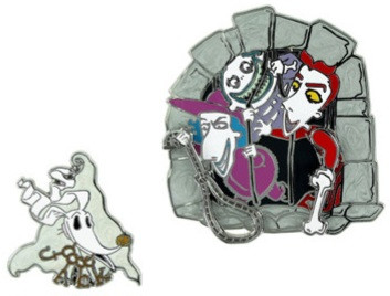 Boogie's Boys and Zero Pirates Jail Scene Pin Set - Full Set