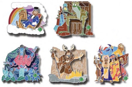 Walt Disney World Storytellers Boxed Set - Full Set