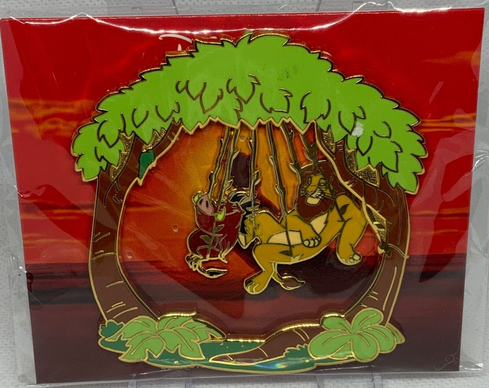 Simba Presentation Scene The Lion King Movie Scenes - Simba and Pumbaa swinging in vines | PIN 71687