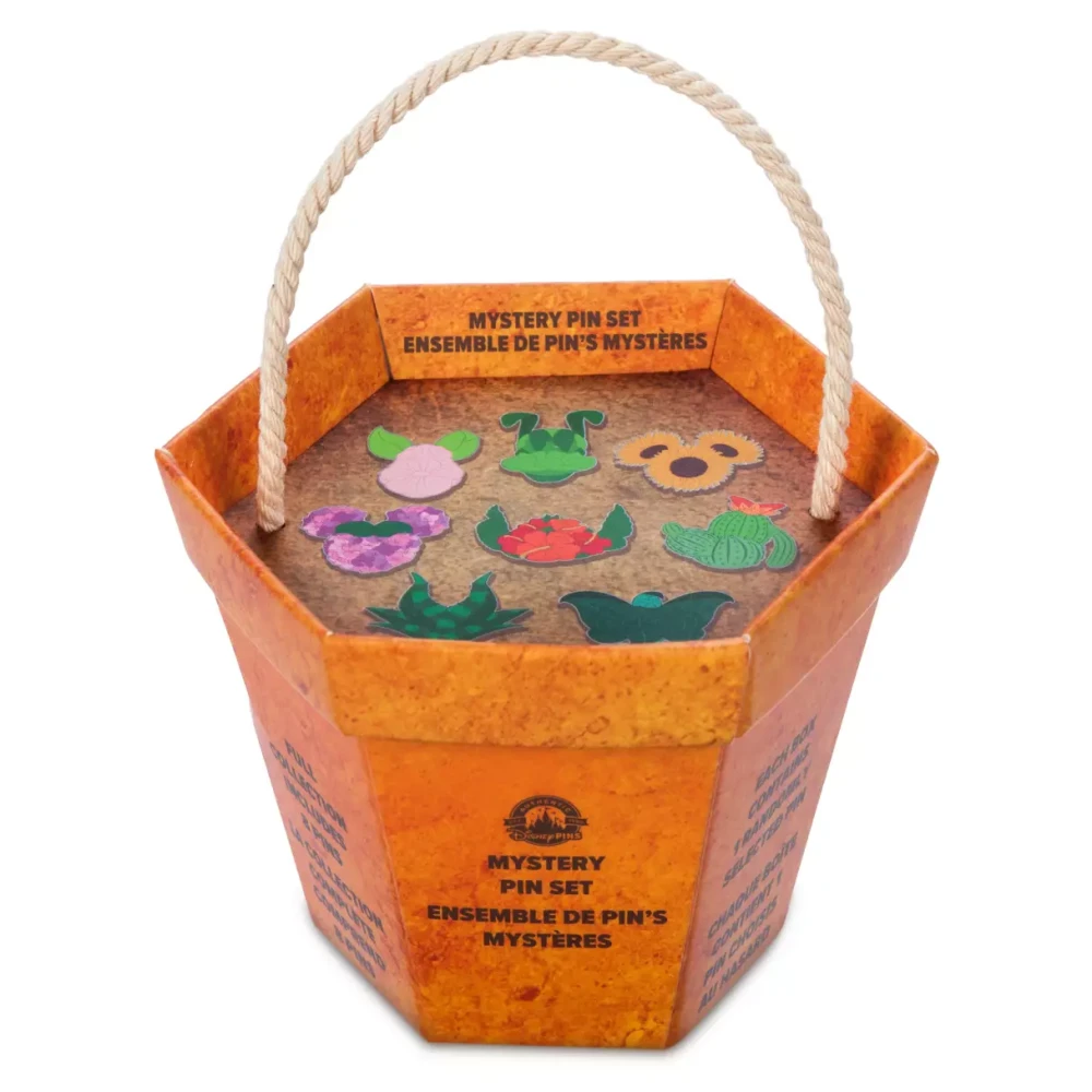 Character Plants Mystery Pin Set