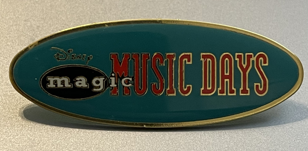 Disney Magic Music Days - Oval Logo | PIN 72632