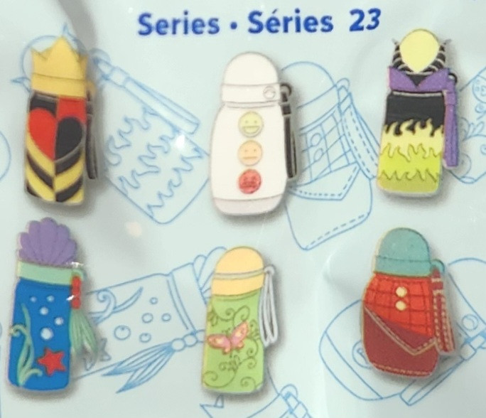 Magical Mystery Pins Series 23 - Character Water Bottles