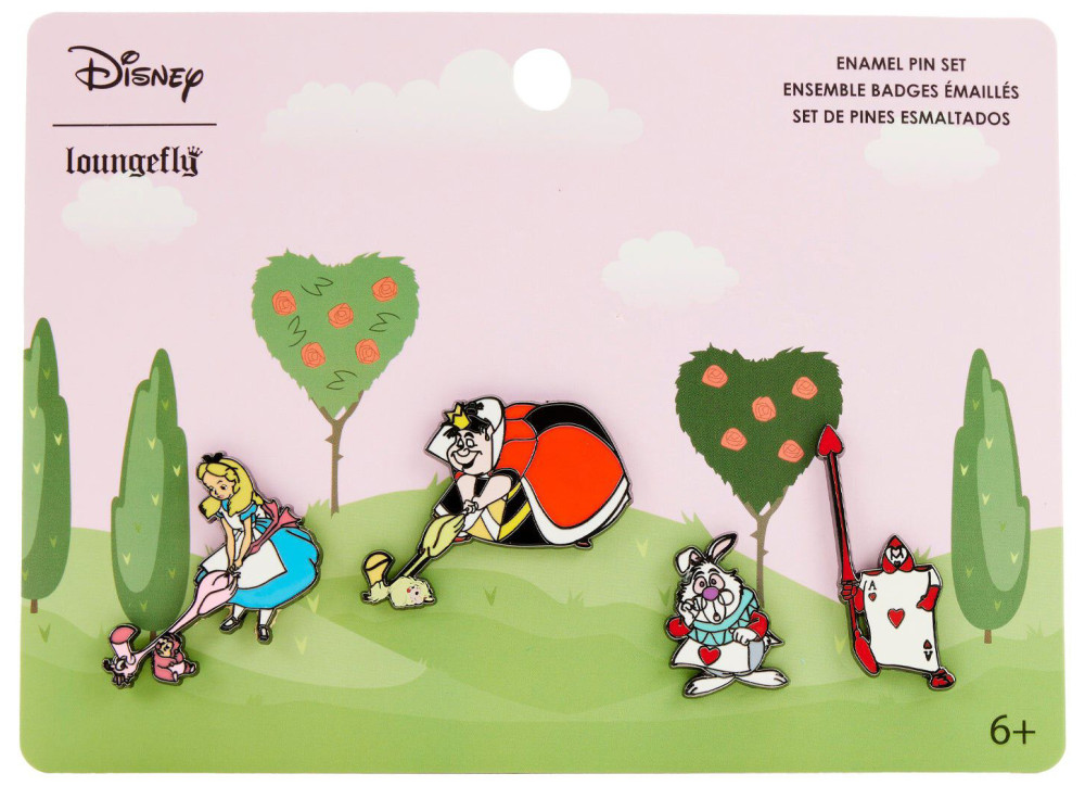 Alice in Wonderland Croquet Pin Set