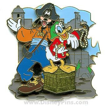 Artist's Choice - Pirate Puzzle Series - Donald and Goofy as