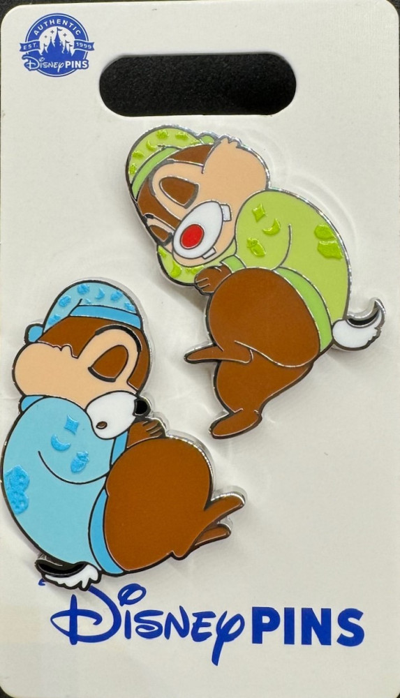 Sleeping Baby Characters - Chip & Dale 2 pin set | PIN 73791
