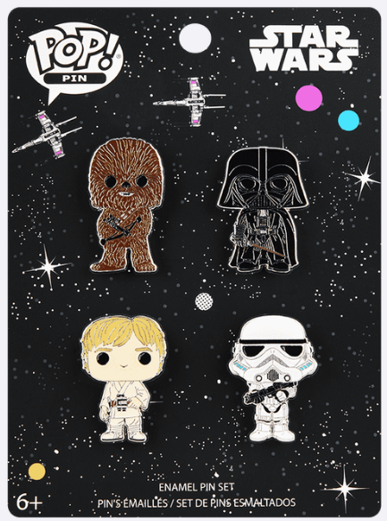 Star Wars 4 Pin Pack