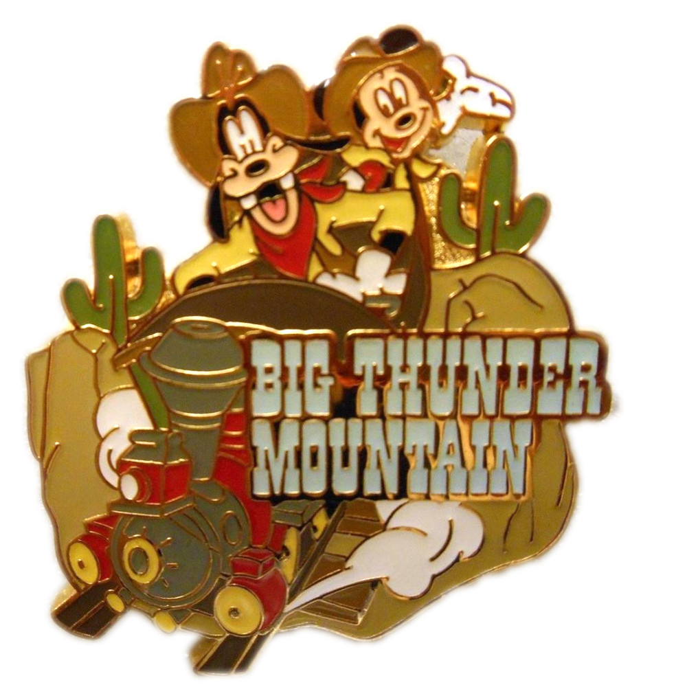 Tokyo Disney Resort Attractions - Big Thunder Mountain - Goofy and