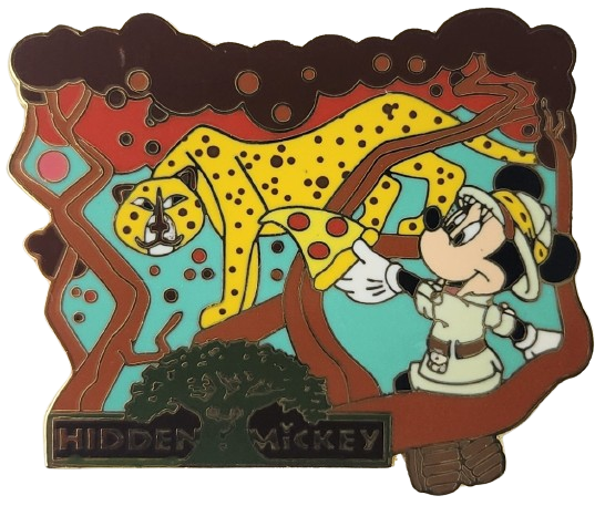 Animal Kingdom Pin Trading Porch - Hidden Mickey Series - Minnie