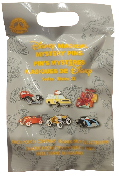 Magical Mystery Pins Series 22 - Character Cars - Unopened Blind