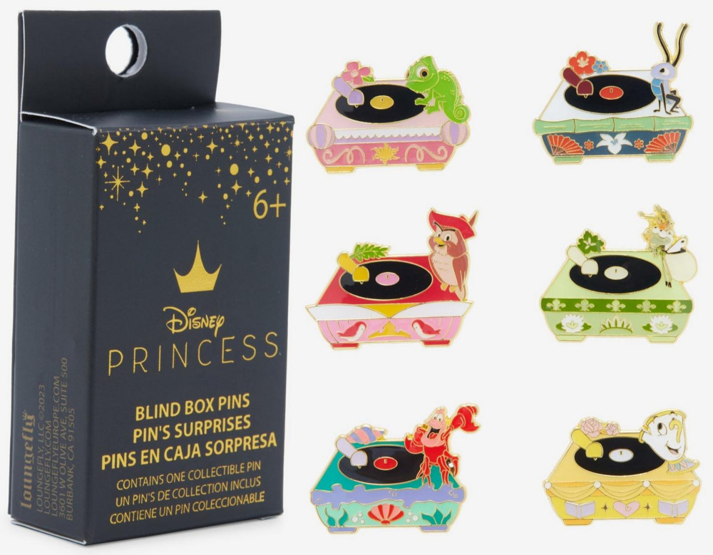 BoxLunch - Princess Sidekick Record Players Mystery Collection