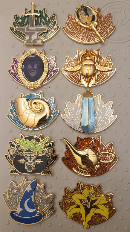 2023 Magic Hap-Pins Pin Event: Magical Objects Mystery Collection