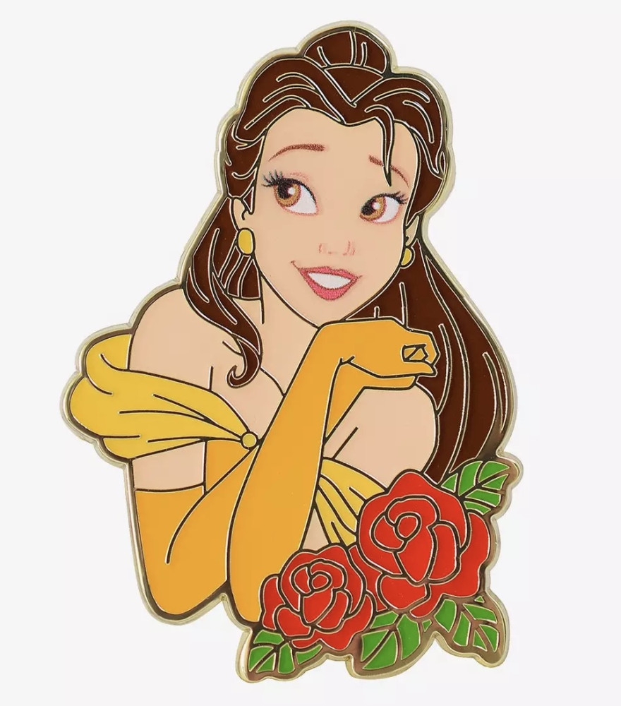 BoxLunch - Disney - Belle Rose | PIN 74547