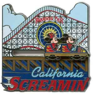 California Screamin' - Mickey & Minnie Launch Slider (Paradise