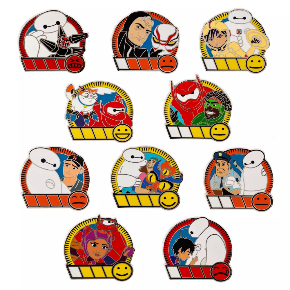 Big Hero 6 Pain Levels Mystery Collection - Complete Set