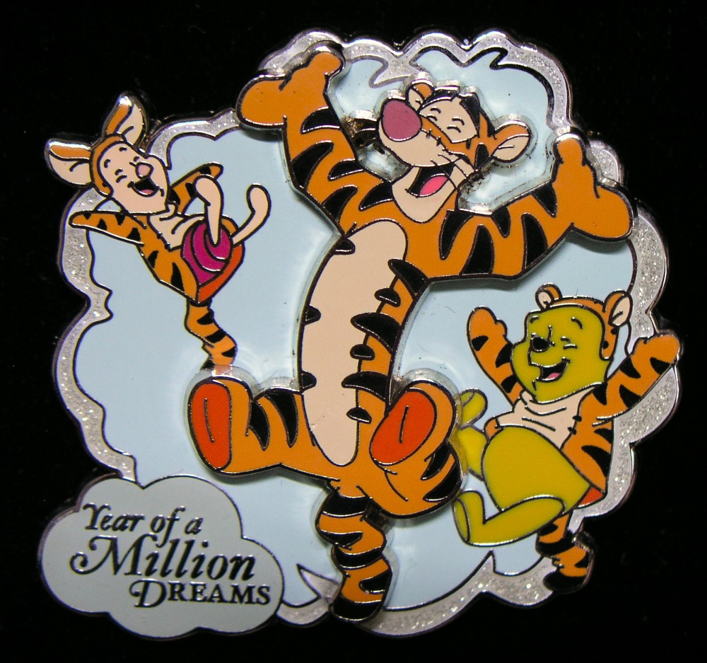 The Year of a Million Dreams - Tigger, Pooh, and Piglet Bouncing