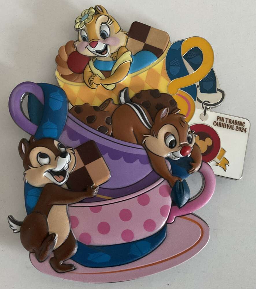 Pin Trading Carnival 2024 - Chip, Dale, & Clarice | PIN 76601