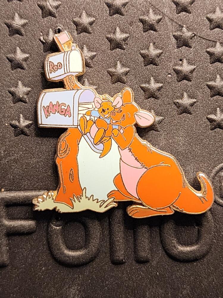 Pooh's 100 Acre Wood Pin Set - Kanga and Roo with Mailbox ONLY