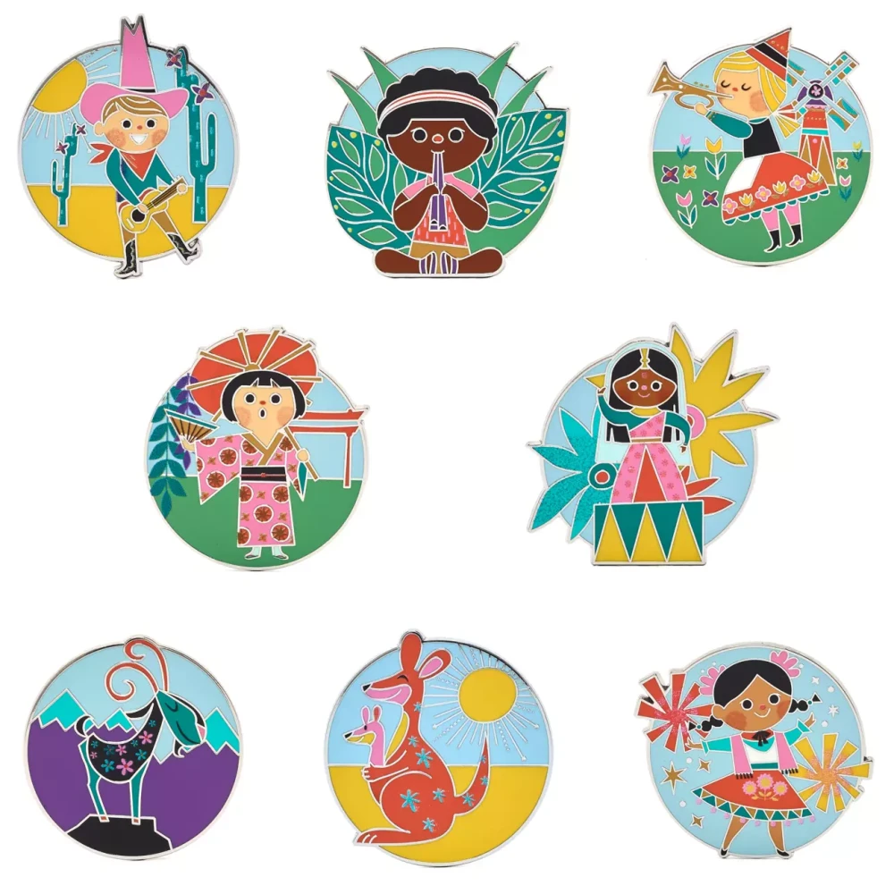 Hello “It’s A Small World” Mystery Pin