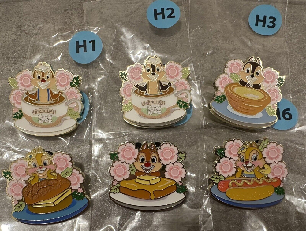 Chip, Dale, & Clarice - Snacks - Full Set