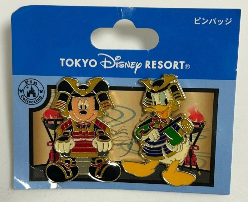 Tokyo Disney Resort - Mickey & Donald - Samurai - Full Set