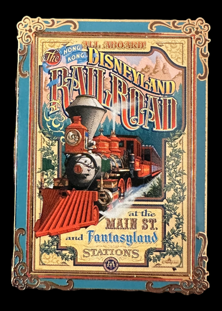 Hong Kong Disneyland Attraction Posters - Main Street (Railroad