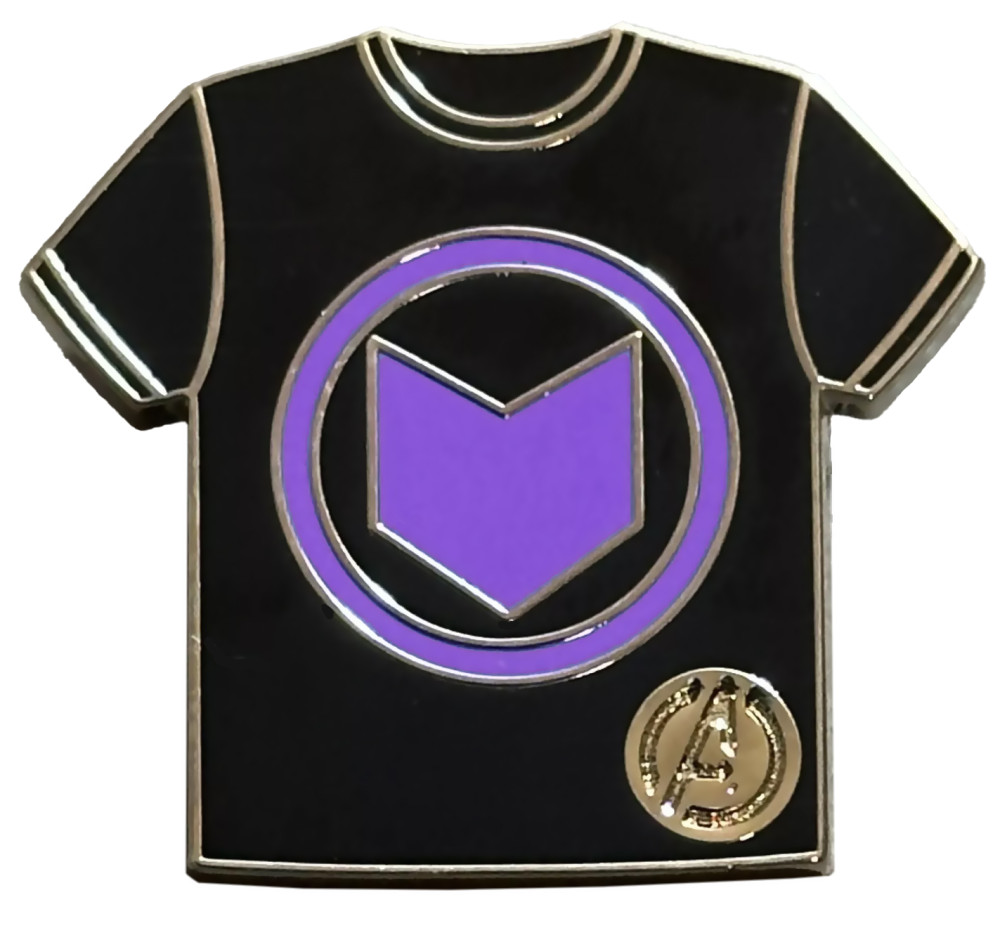 WDW Hidden Disney Series 2024: Super Heroes T-Shirts Mystery Collection -  Hawkeye | PIN 78192, image size:1000x928