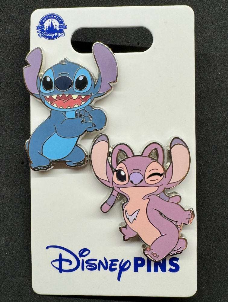 Stitch & Angel 2 Pin Set