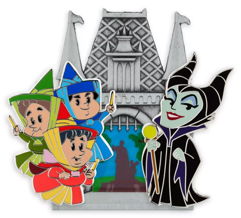 Maleficent and Fairies Fantasyland Castle Set — Full Set