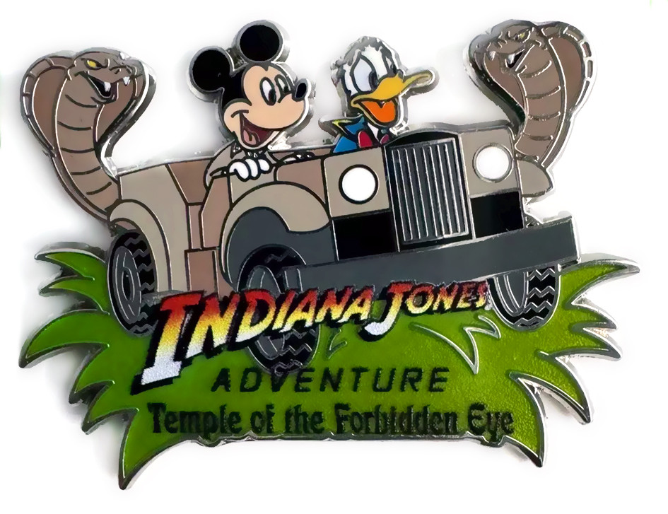Indiana Jones Adventure - Mickey & Donald in Transport Jeep | PIN