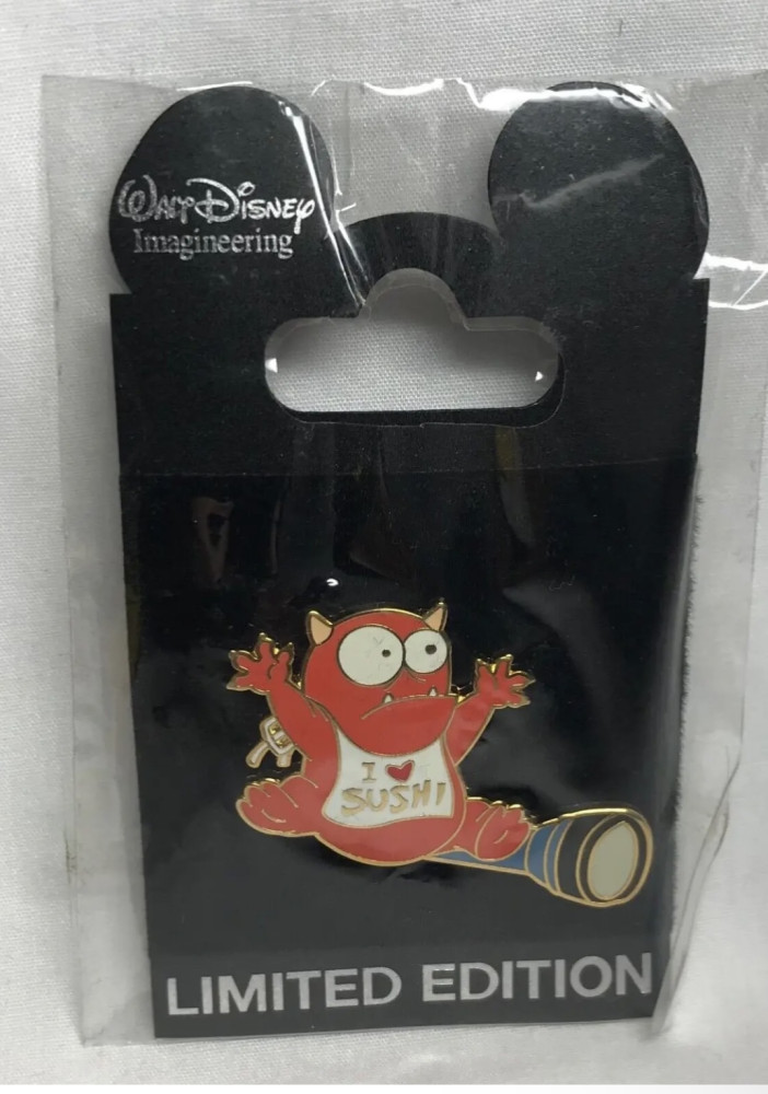 Monsters, Inc. Ride & Go Seek! - I Love Sushi Monster | PIN