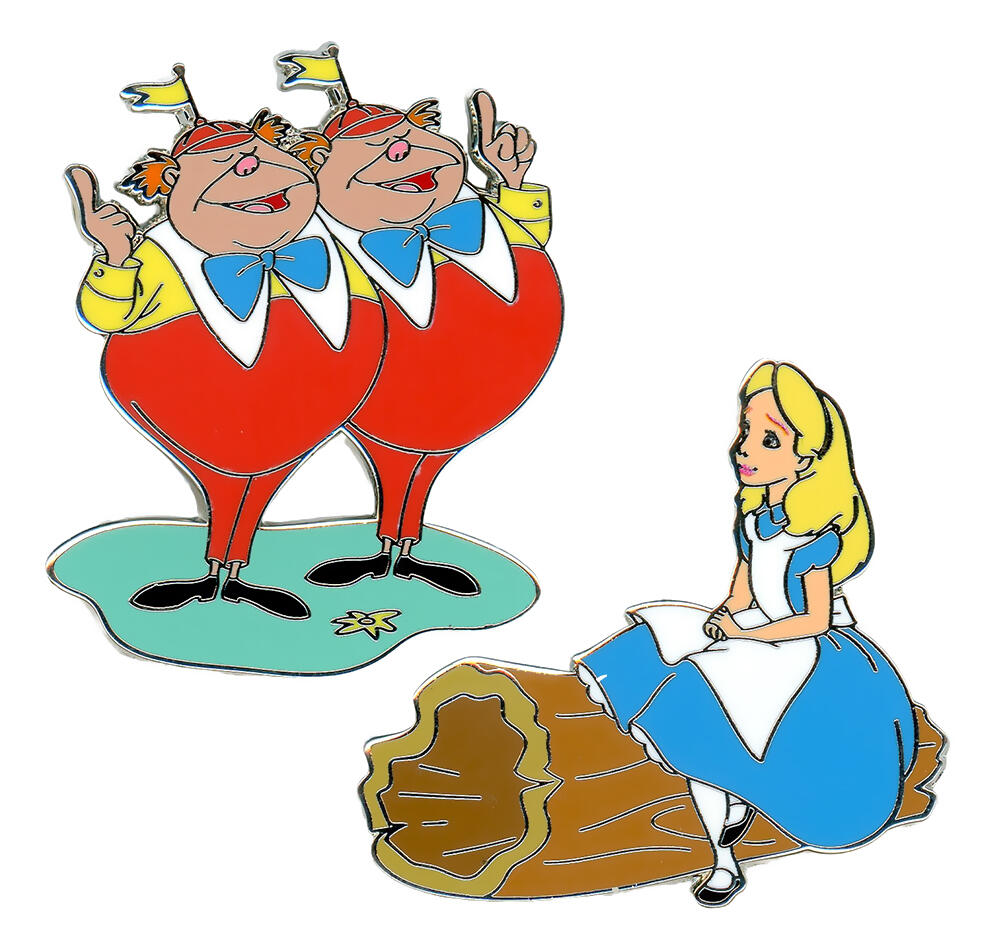 Tweedle Dee, Tweedle Dum and Alice - Talking and Listening