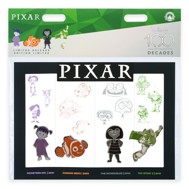 Pixar Disney100 4-Pin Set