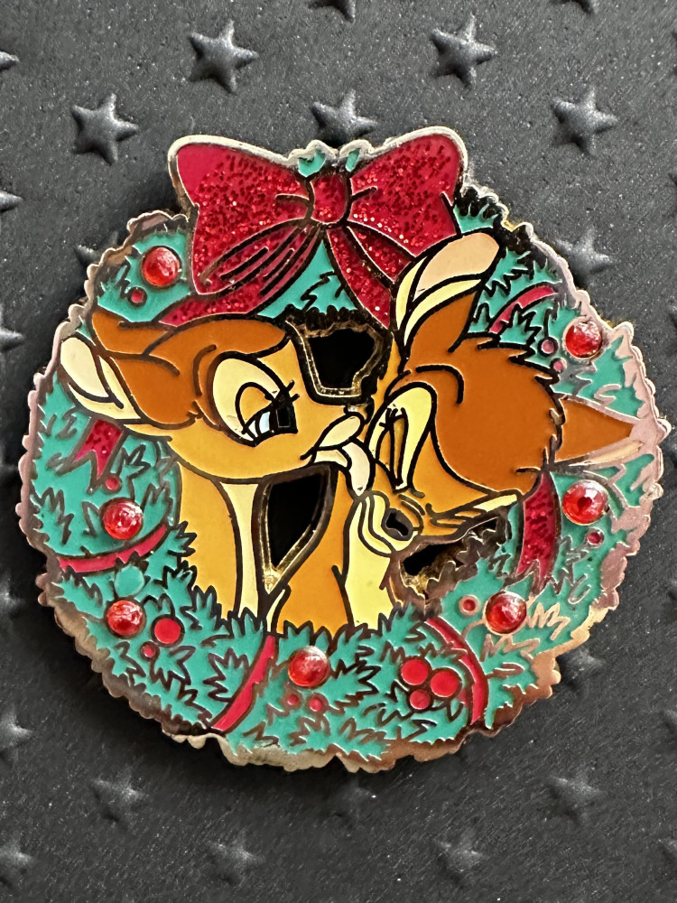 Cast Lanyard Refresh - Bambi and Faline Wreath | PIN 79140