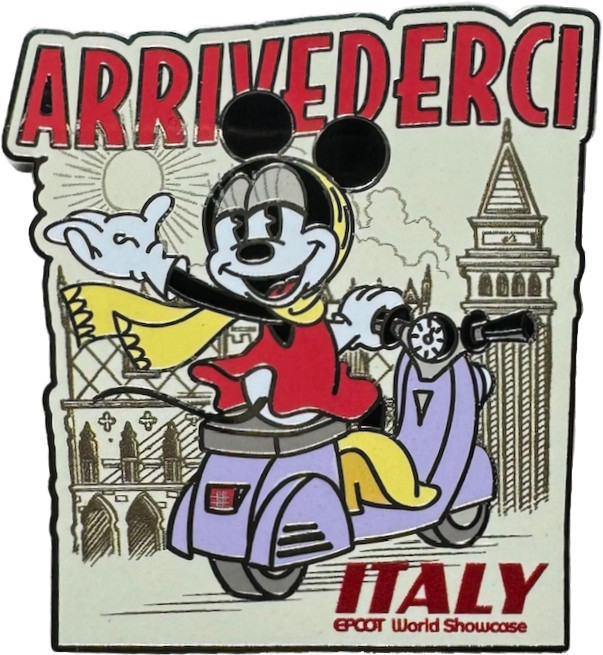 EPCOT World Showcase - Italy Arrivederci Minnie | PIN 79493