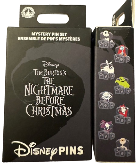 The Nightmare Before Christmas Skull and Crossbones Tombstones Mystery Collection
