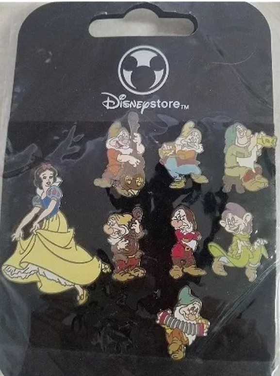 Disney Store Snow White Dwarf Instrument Set - 2007 Booster Pack