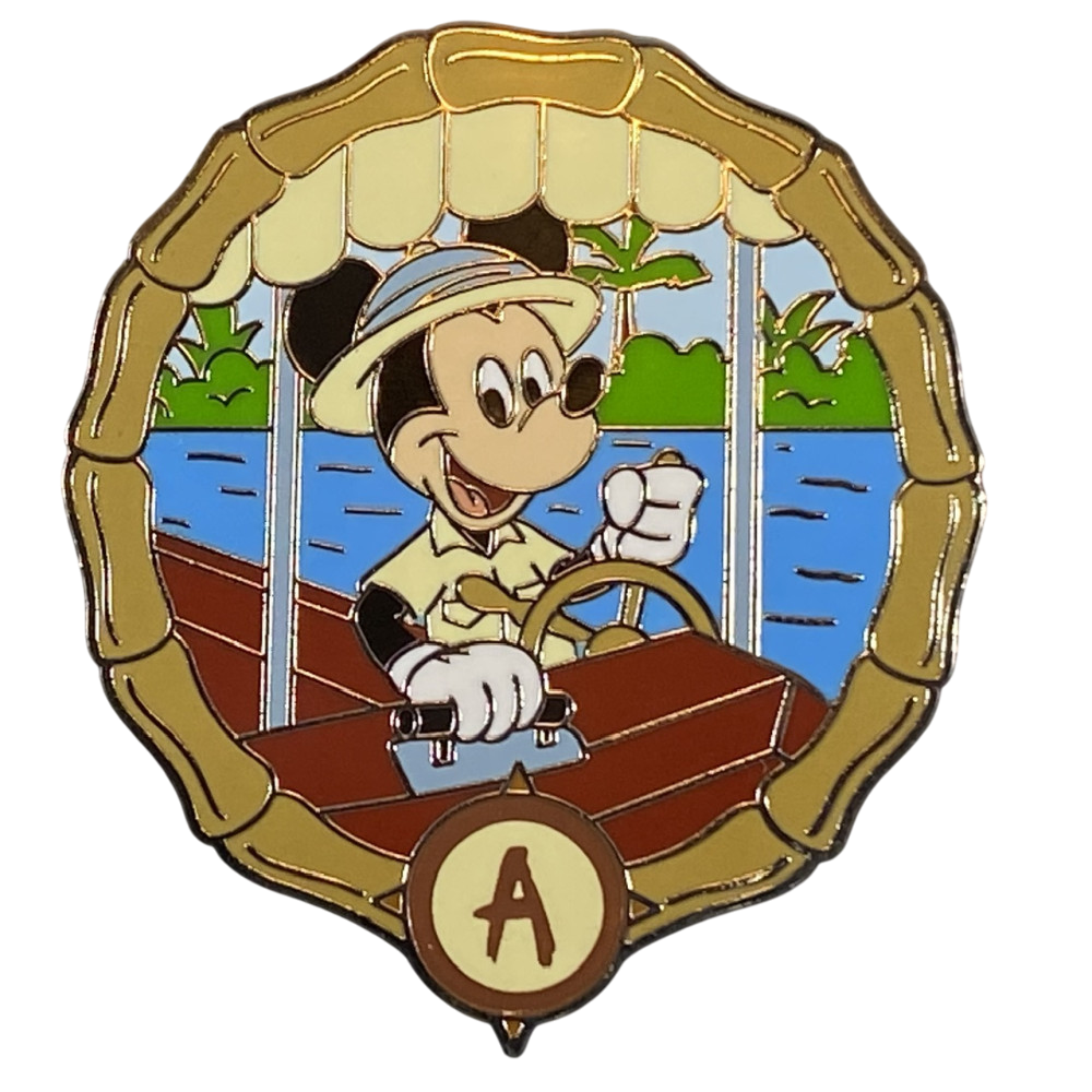 Adventureland Bamboo Frames Mystery Collection - Mickey on Jungle