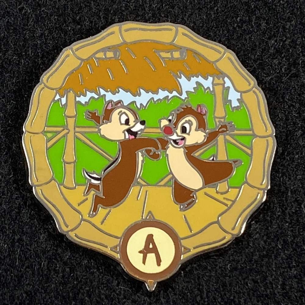 Adventureland Bamboo Frames Mystery Collection - Chip and Dale in