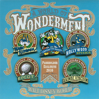 World of Wonderment 5-Pin Set
