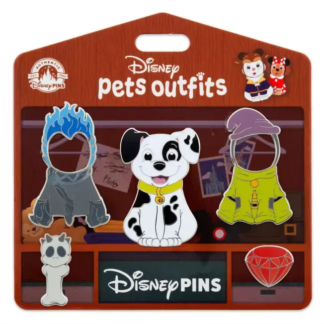 Dalmatian with Hades and Dopey Outfits