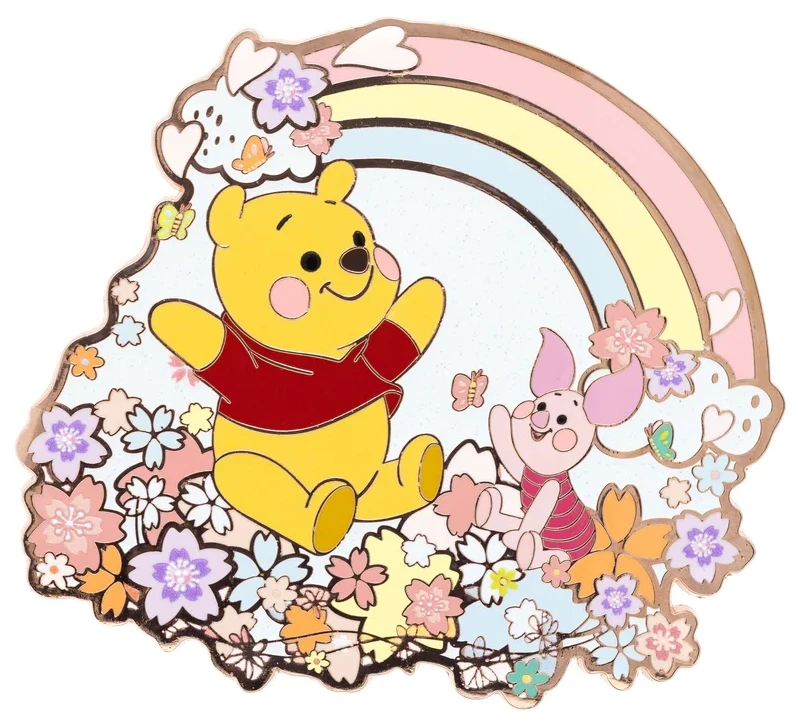 Pink A La Mode (PALM) - Cherry Blossoms - Winnie the Pooh & Piglet