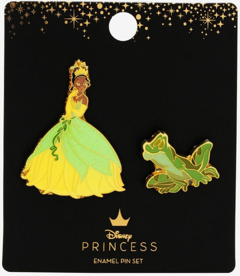 Tiana and Frog Naveen Pin Set - Full Set