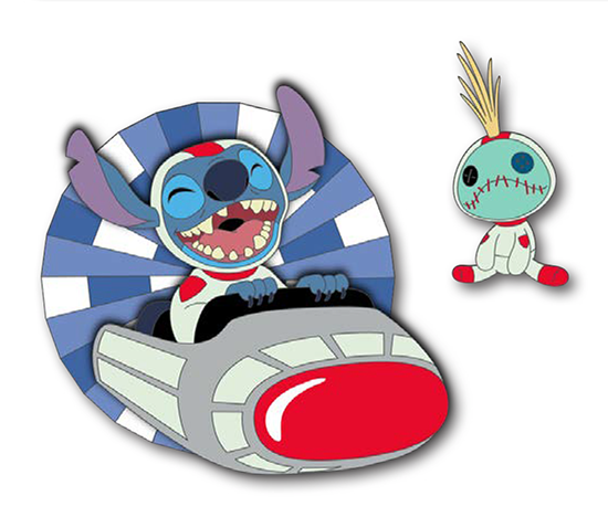 Disney After Dark Pin Event 2024: Stitch Attraction Takeover with