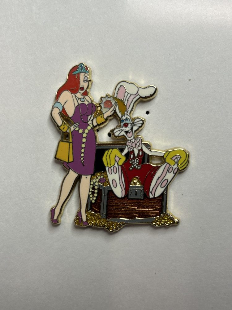Treasure Hunt Mystery Pin Set - Jessica Rabbit and Roger Rabbit | PIN 81330