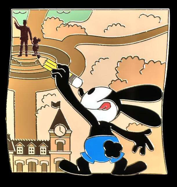 81487 - Main Street USA, Oswald - Disney Pin'venture Collection