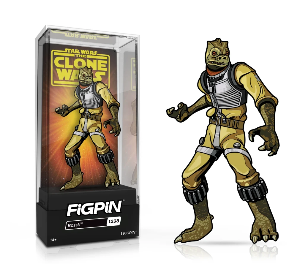 FiGPiN - Star Wars: The Clone Wars - Bossk #1238 | PIN 81702