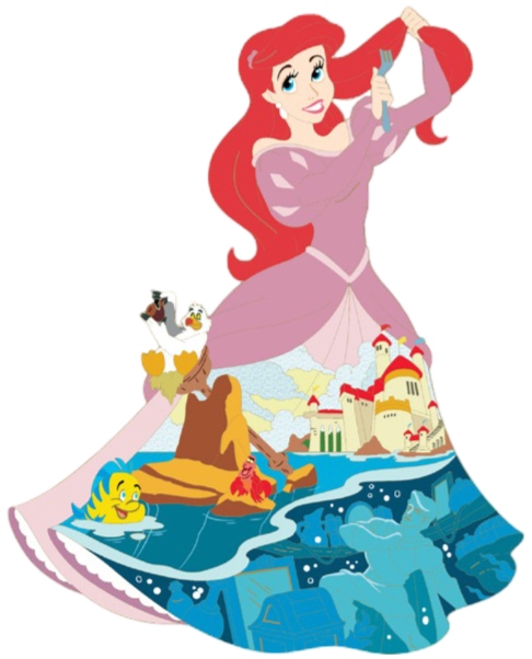 D23 Expo 2024: Disney Princesses Storybook Dress Scenes