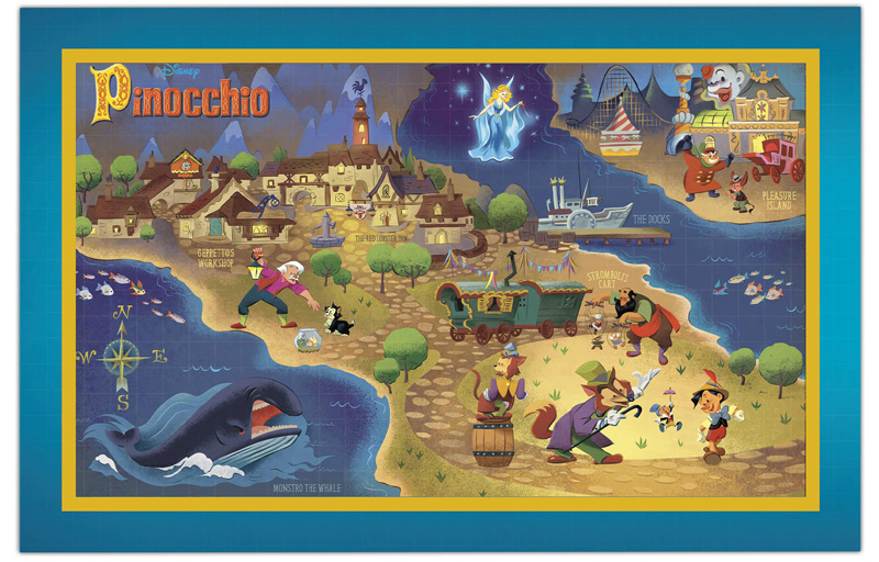 Pinocchio Map Set - Full Set