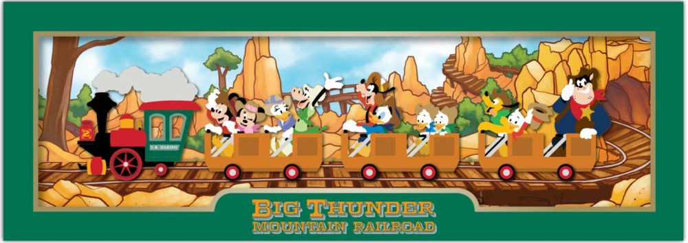 Big Thunder Mountain Railroad 45th Anniversary Boxed Set — Full Set